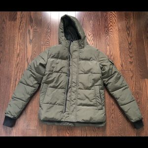 Green Size S (fits M) Utility Puffer Jacket - Storm Mountain Arctic Series